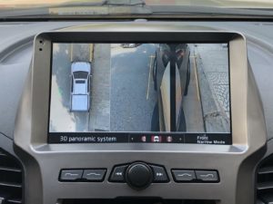 Camera 360 KATA Ford Ranger trên màn hình Android