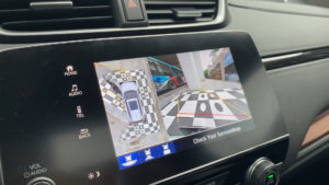 Camera 360 Honda CRV đánh lái theo vô lăng